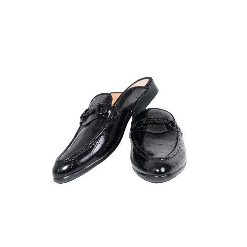 Premium  New Black Leather Loafers for Men